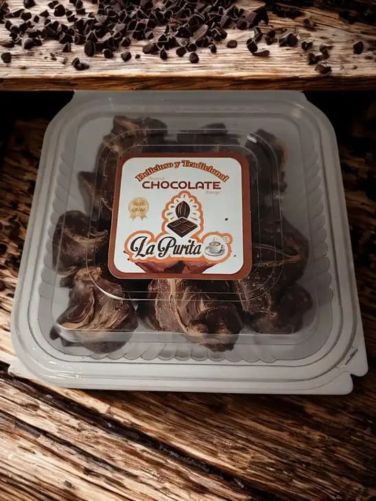 Bombones de chocolate amargo