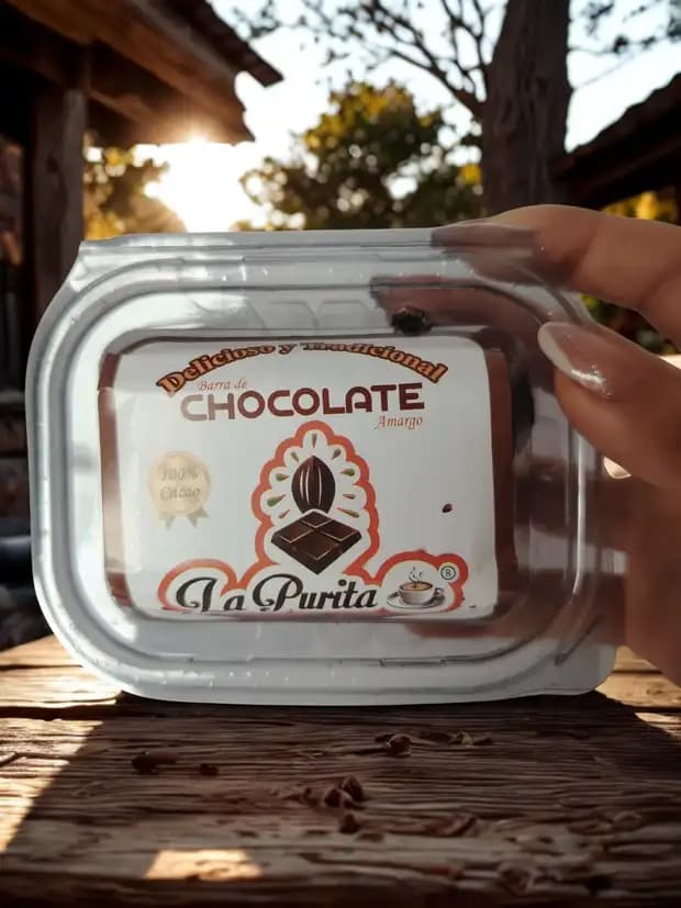 Bombones de chocolate amargo